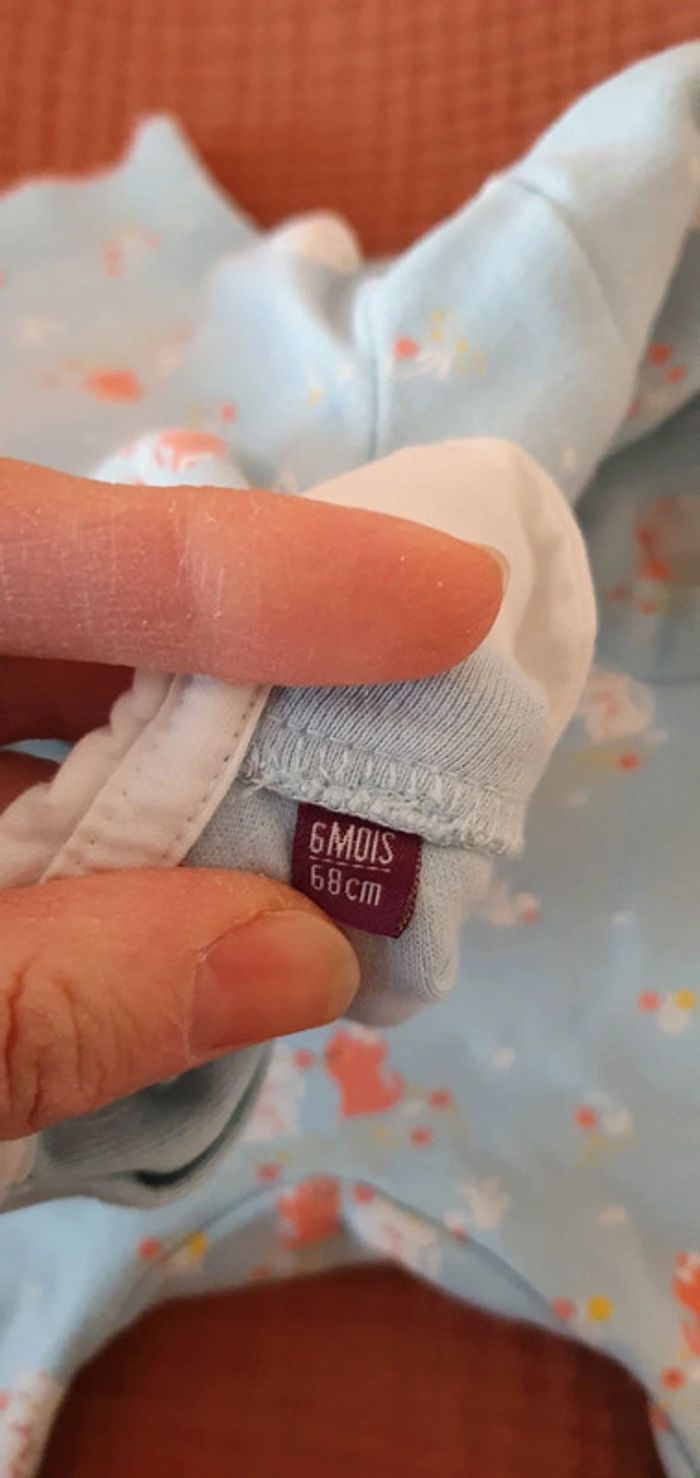 Pyjama en jersey Sergent Major taille 6 mois - photo numéro 6