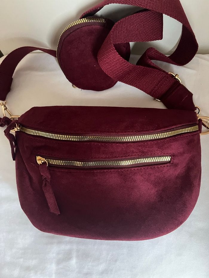 Sac banane bandoulière fausse cuir - photo numéro 4