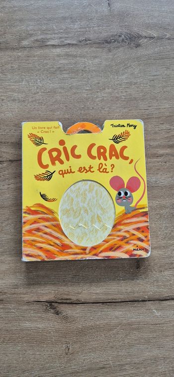 Livre Cric Crac, qui est là ?