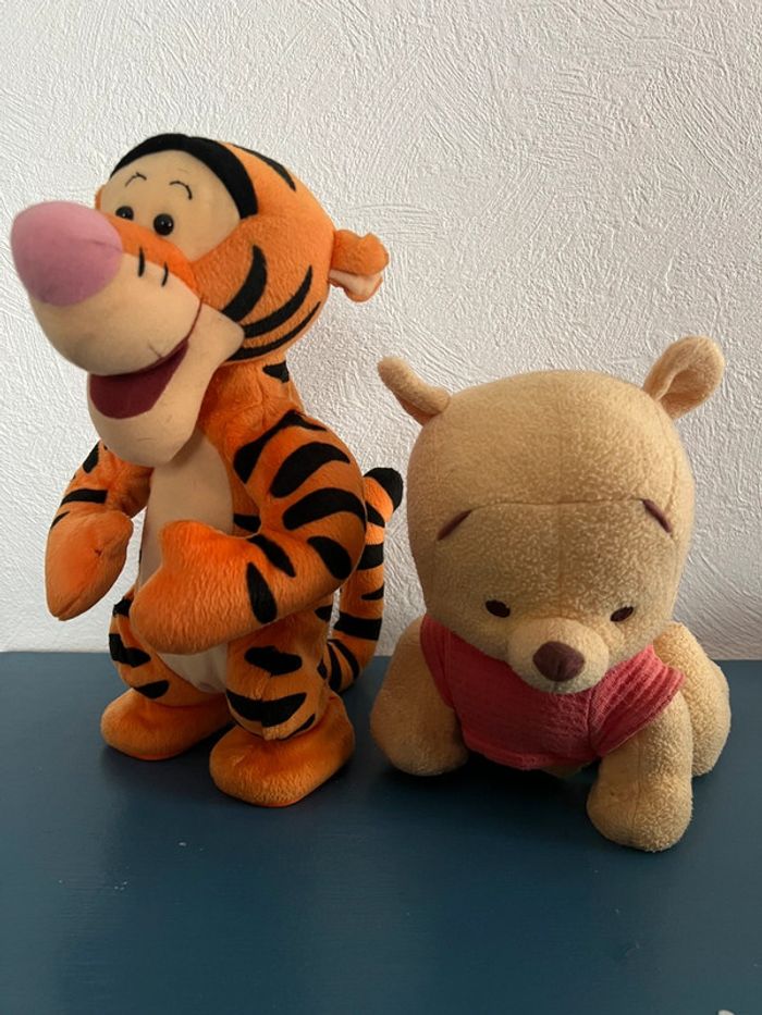 Tigrou et Winnie peluches interactives - photo numéro 8