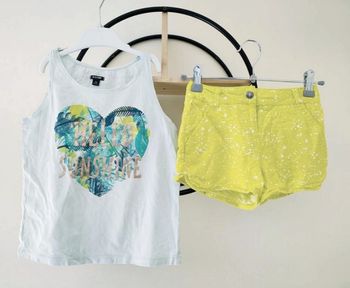 8 ans ensemble été kiabi Teeshirt et short