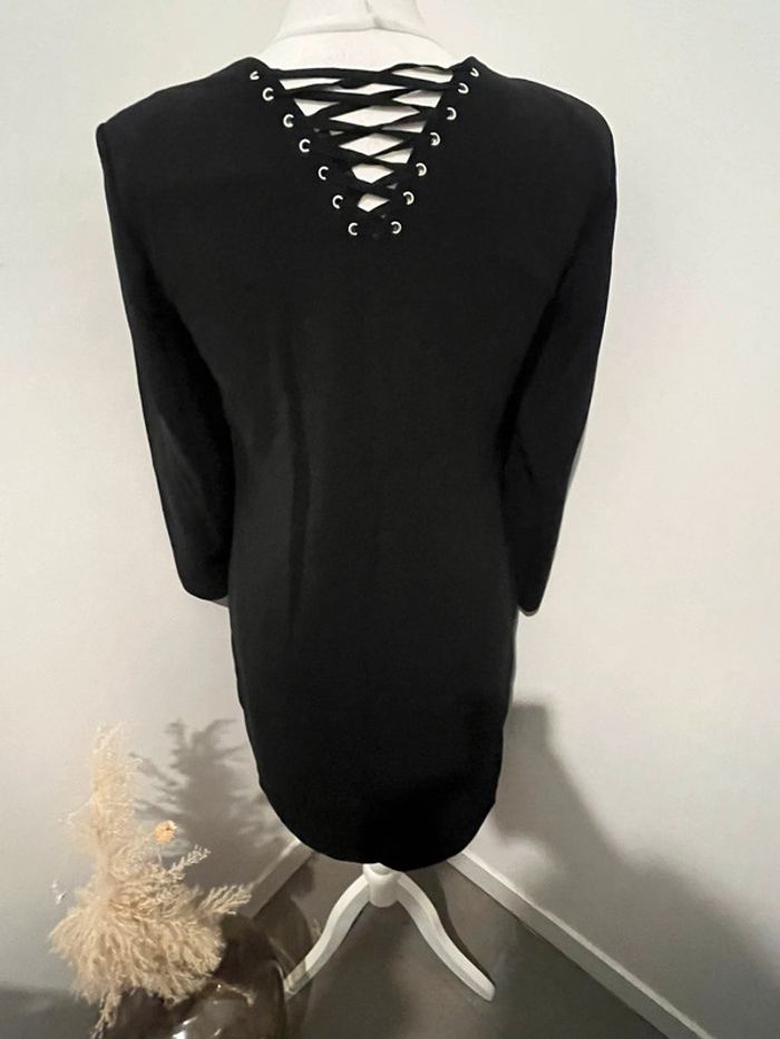 Robe noire col en V the Kooples XS comme neuve The Kooples