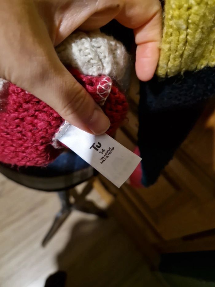 Pull colour block tu taille 42 multicolore - photo numéro 4