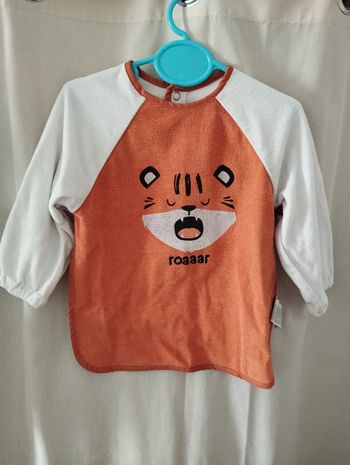 Bavoir tablier Kiabi 18/36 mois