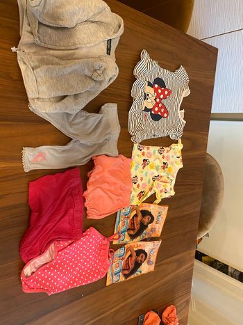 Lot vêtements fille été 3-6 mois 68 cm InExtenso C&A Primark Disney