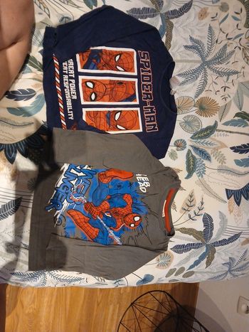 Manche longue 3ans spider man