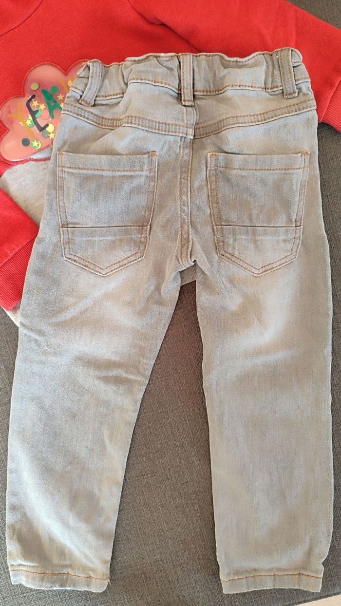 Lot ensemble jean et sweat garçon Kiabi/ In Extenso - photo numéro 8