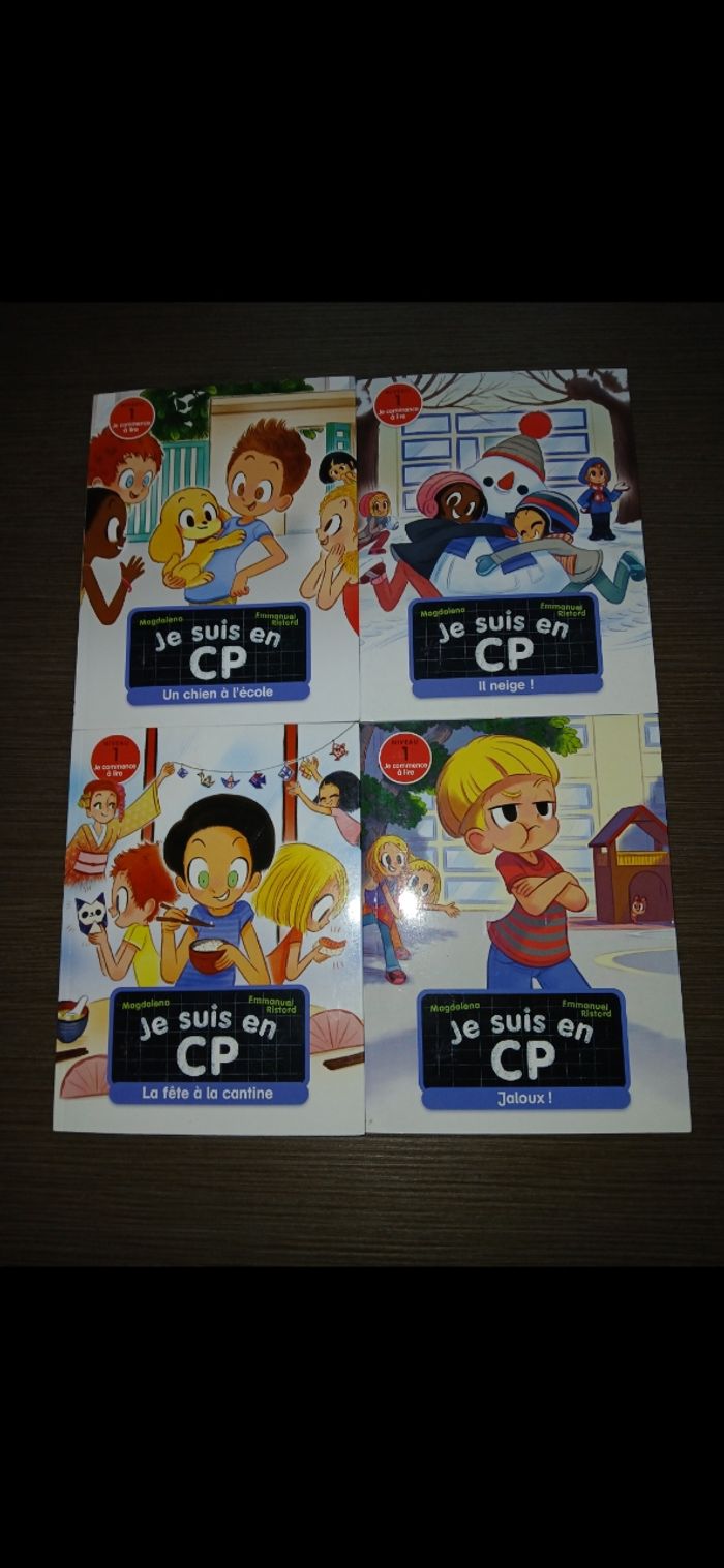 Lot de 4 livres je suis en CP niveau 1