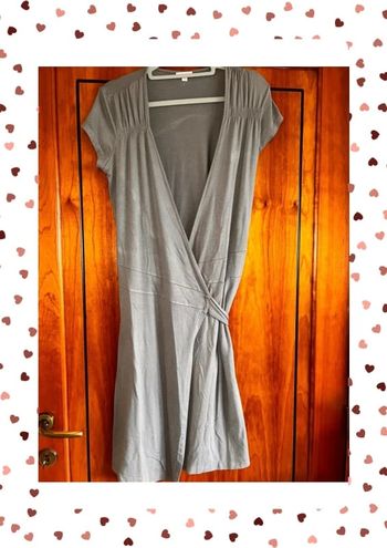 Robe/tunique grise 38 Mer du Nord