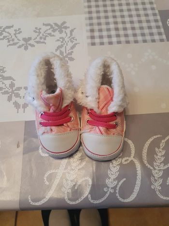 Chaussures bébé fourrées