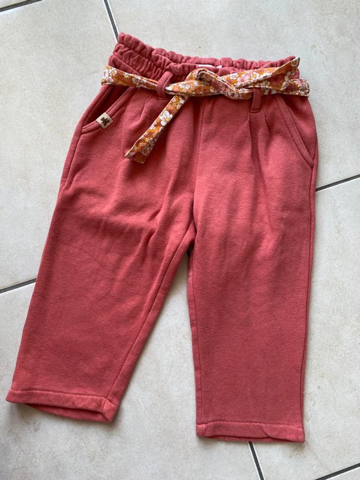 Pantalon molletonné Lulu Castagnette 24 mois - photo numéro 5