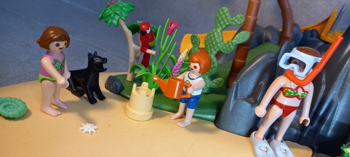 Ile avec vacanciers playmobil - photo numéro 3