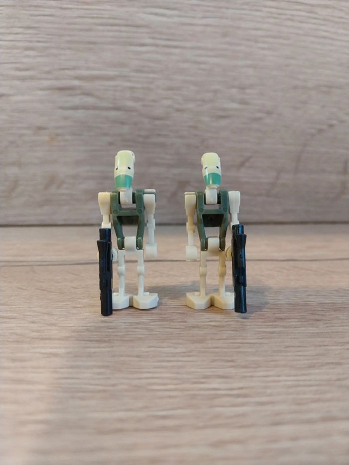 Figurines type lego 2 droides Kashyyyk star wars