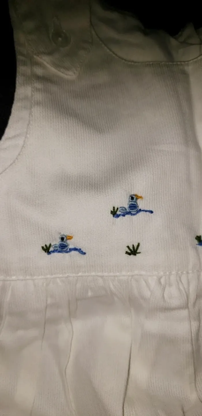 Barboteuse salopette Madagascar smock mixte 18mois printemps été - photo numéro 5