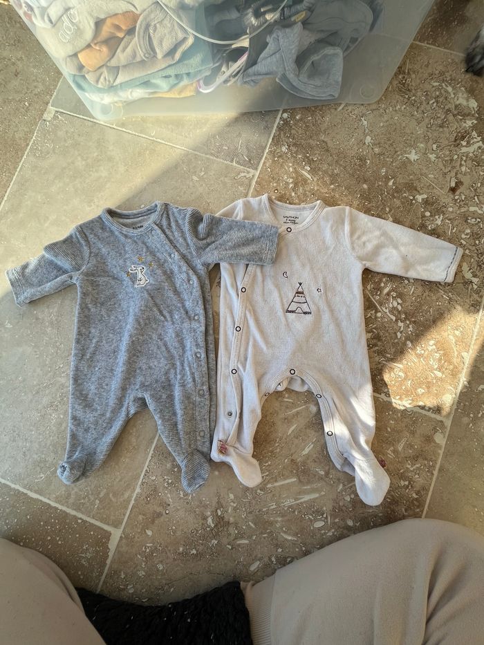 Lit pyjama taille 1 mois