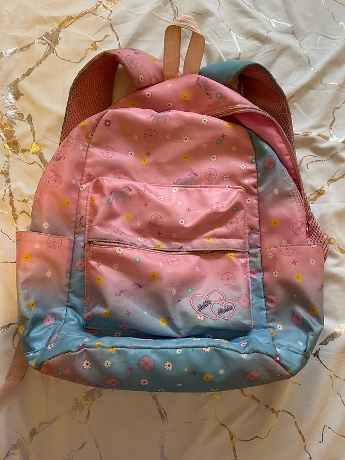 Sac à dos fille, idéal primaire ou début collège, grande capacité - photo numéro 3