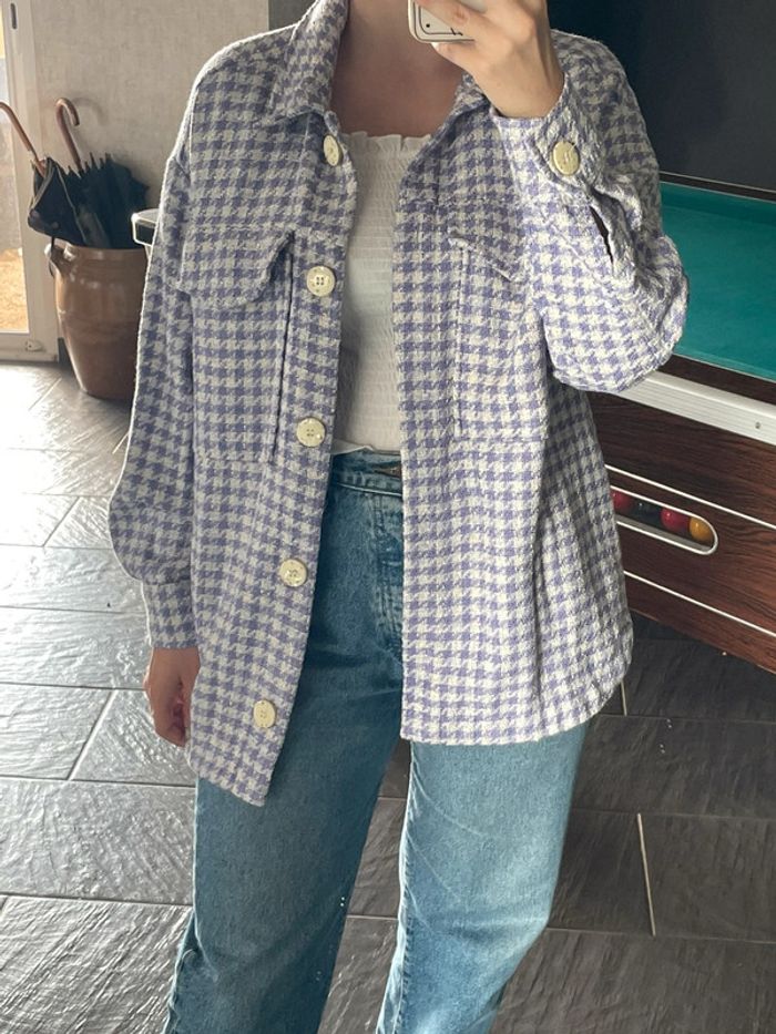 veste pimkie style vichy - photo numéro 3