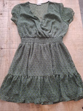 Robe verte Cache-Cache 