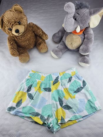 Short fluide Okaïdi motif citron taille 4ans 