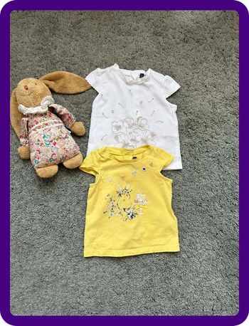 Lot de t-shirt taille 9 mois