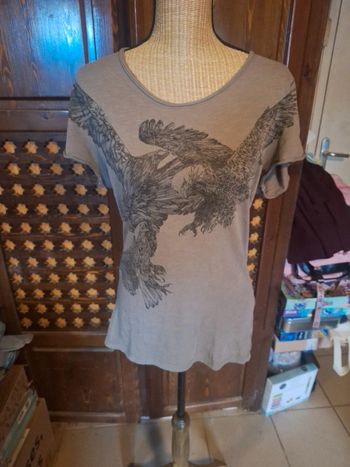 Tee-shirt aigle vautour S #