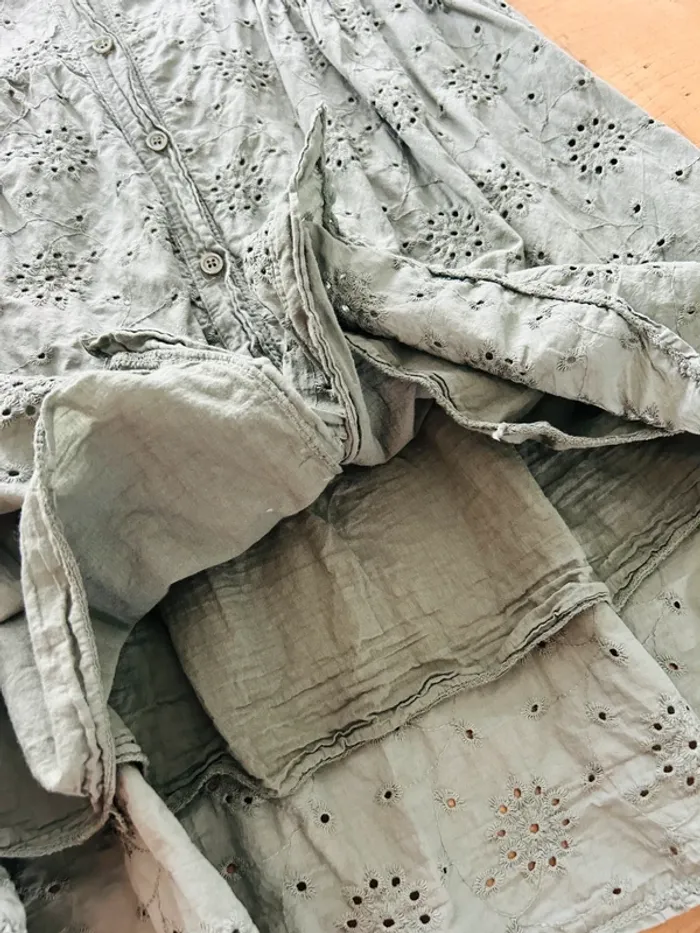 2 robes broderie et anglaise - photo numéro 7