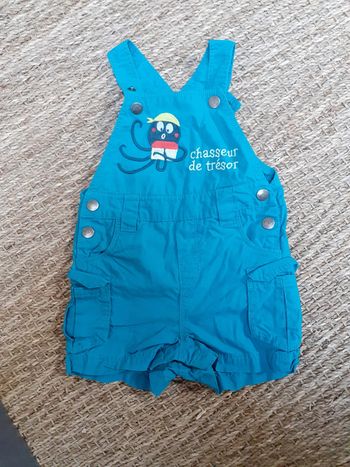 Salopette short 6mois