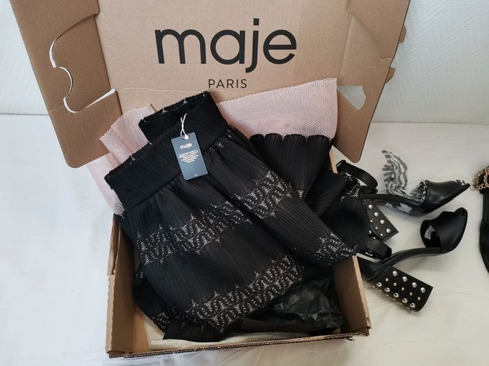 Magnifique Jupe midi MAJE Paris |taille 1 - photo numéro 1