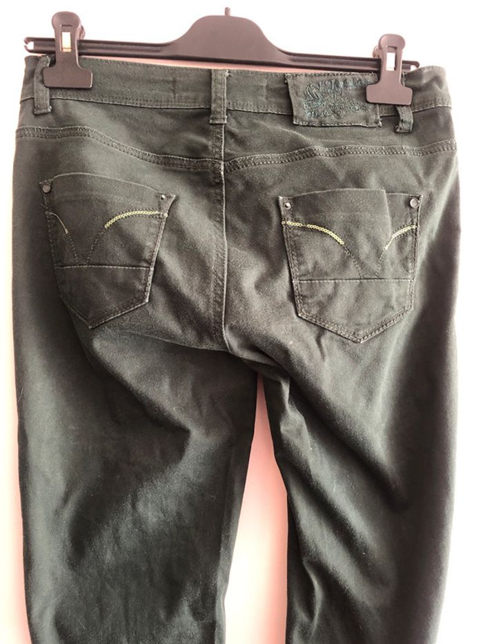 Pantalon vert bouteille 36 - photo numéro 3