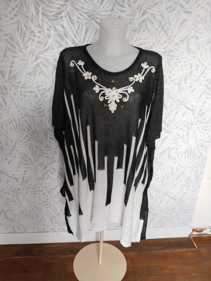 🚨 Promo 🚨 Sublime blouse pull fin femme TU 46 48 50 52 54 - photo numéro 3