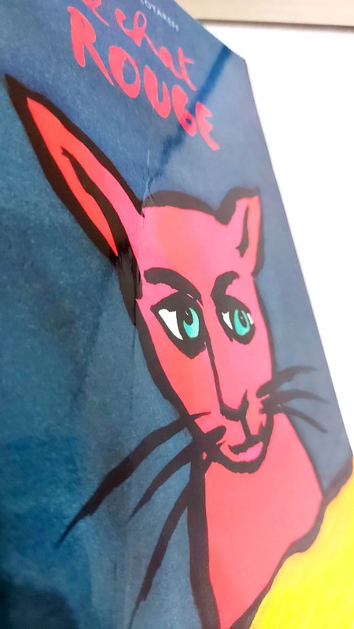 🌺 Livre (école des loisirs) : Le chat rouge - photo numéro 7