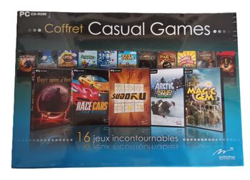 Coffret Casual Games - 16 Jeux Pc - Neuf Scellé