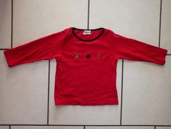 Maillot manches longues fille 12-18 mois