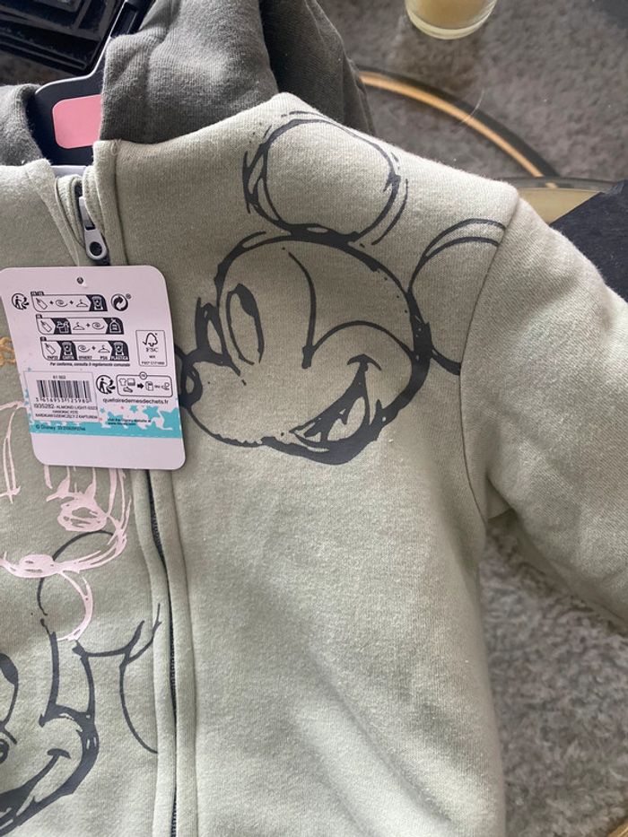 Gilet épais polaire Disney baby 36 mois - photo numéro 2