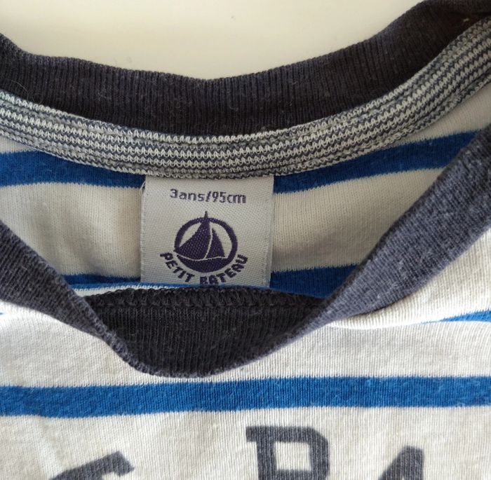 T-shirt Petit Bateau 3 ans - photo numéro 3