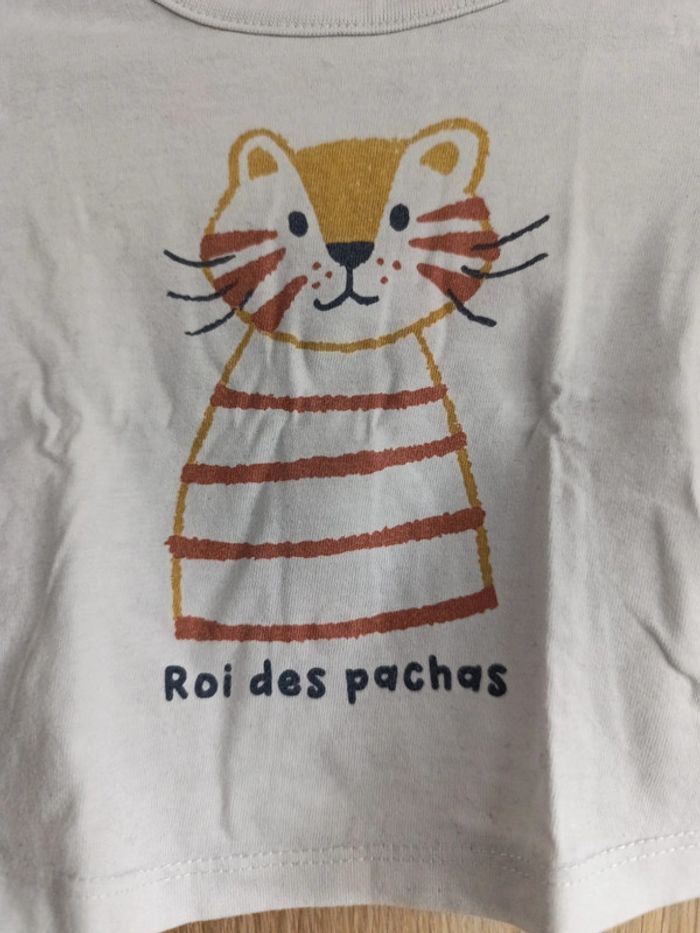 Tee shirt roi des pachas 3 mois - photo numéro 2