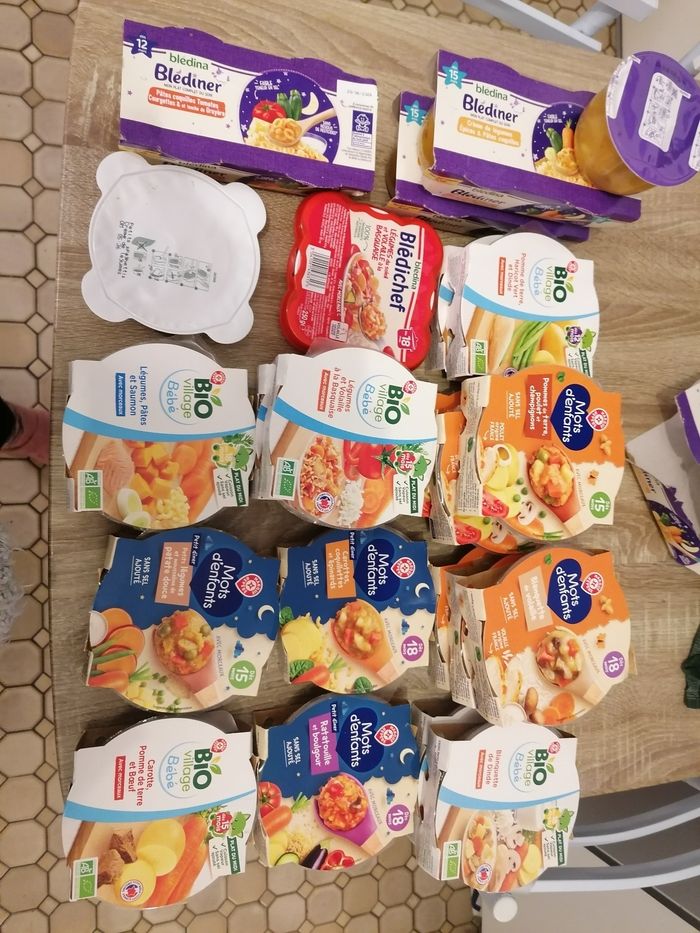 Repas bébé