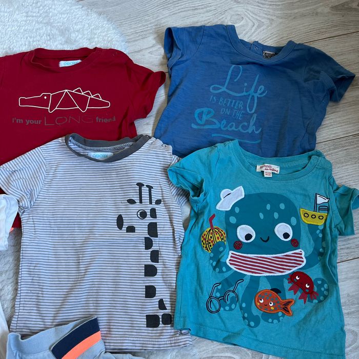 Lot tshirts 12 mois - photo numéro 3