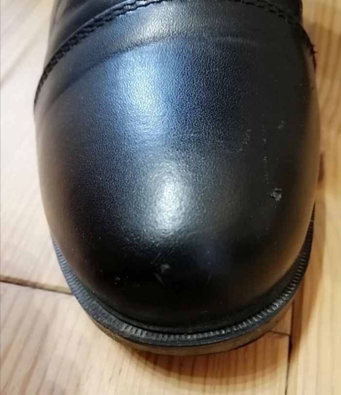 Bottes équitation equitheme taille 33 noire en cuir - photo numéro 6