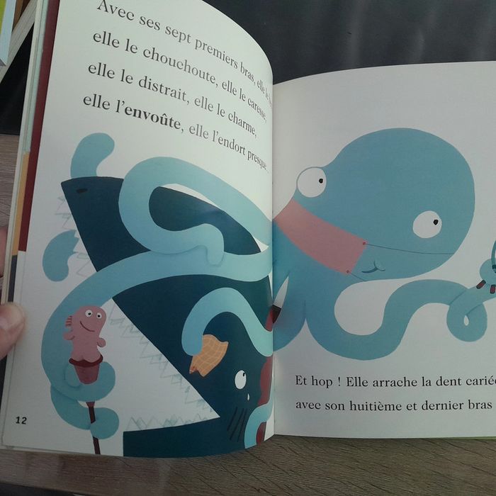 livre crocoscope Nathan - Un requin chez le dentiste - photo numéro 3