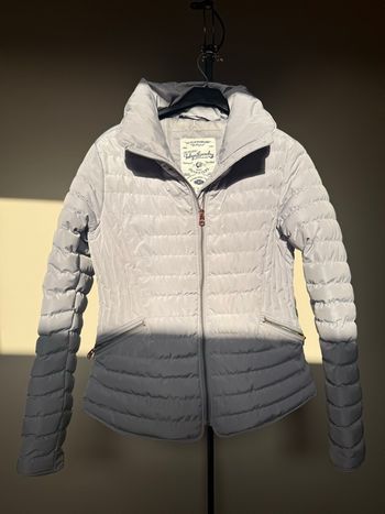 Manteau matelassés gris
