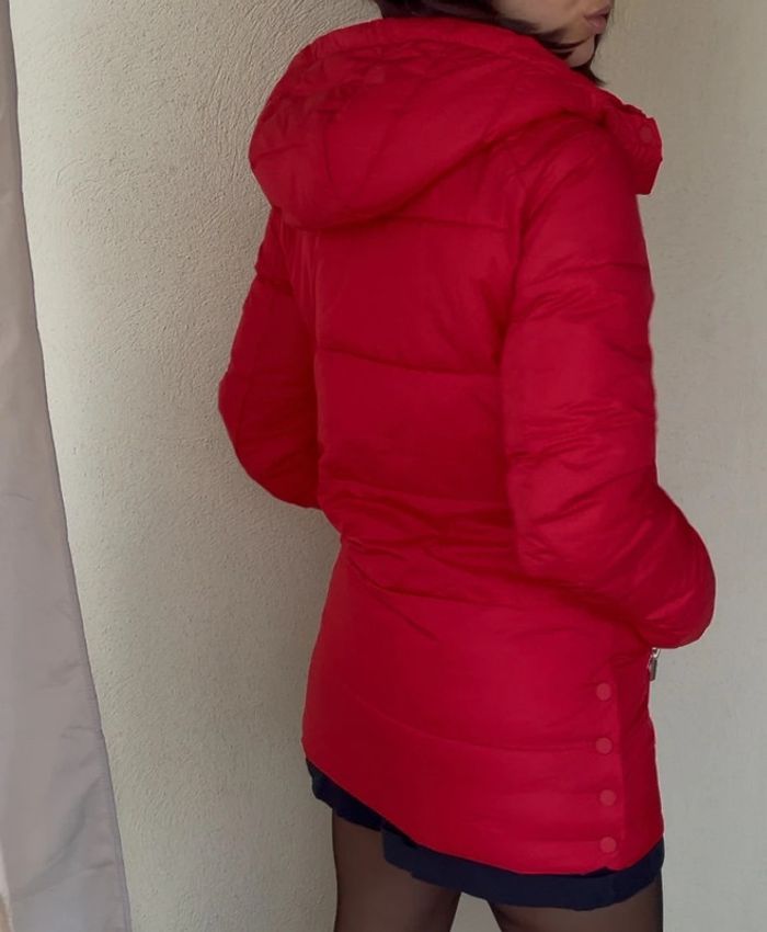 Doudoune Kookaï Rouge taille 36 neuve - photo numéro 4