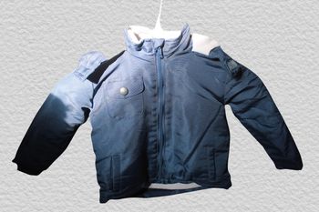 Manteau Bleu Marine Tissaia - Taille 18 Mois