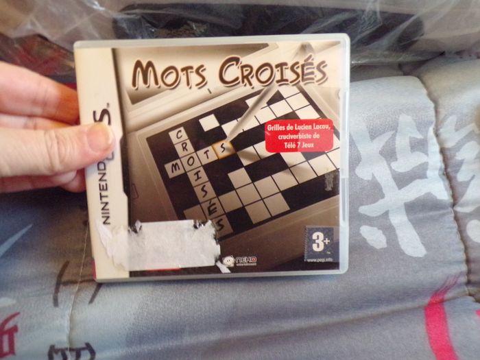 Jeu DS Mots croisés