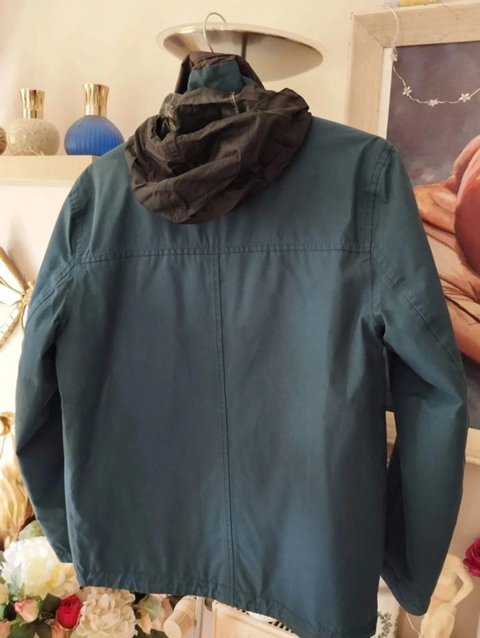 🌿Blouson Bleu Pétrole Unisexe Collection Vintage Aigle Taille 38/40🌿 - photo numéro 13