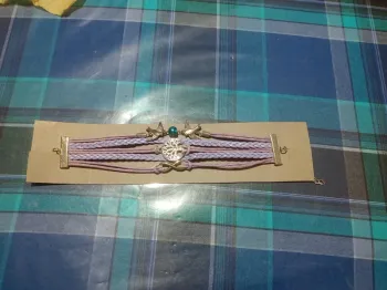 Bracelet Mauve, arbre de vie, Infinity, Colombes