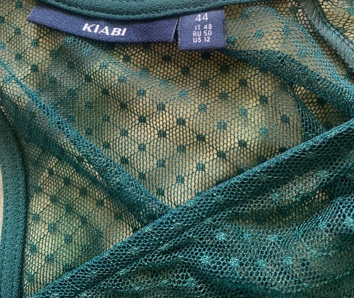 Robe verte - Taille 44 - photo numéro 7