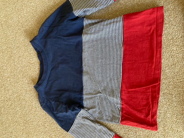 Lot de 2 t-shirts manches longues 6 ans DPAM - photo numéro 4