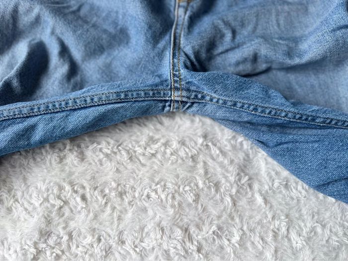 Jean taille haute bleu fonce taille 40 - photo numéro 4