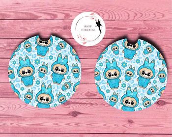 Labubu Turquoise - Sous verre Voiture